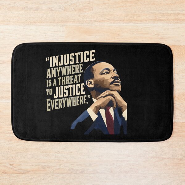 Item preview, Injustice Quote MLK designed and sold by eliquistgk.