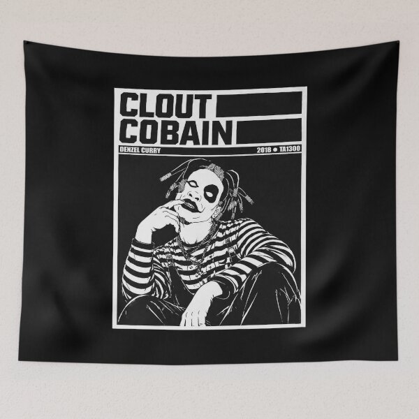 Item preview, Clout Cobain Denzel Curry designed and sold by Emilykerryart.