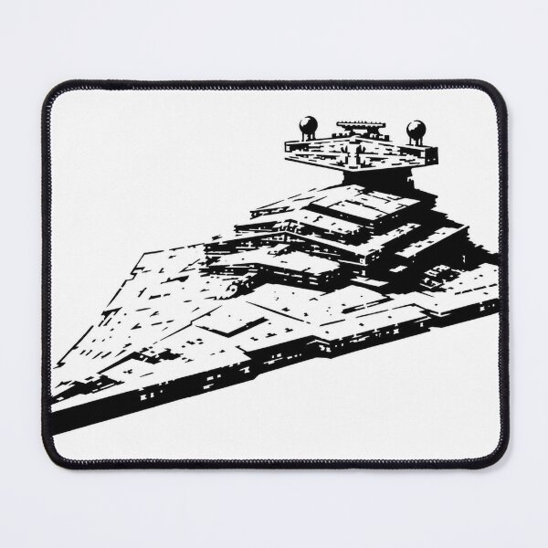 Item preview, Star Destroyer Minimalist Wall Art designed and sold by NordenPosters.