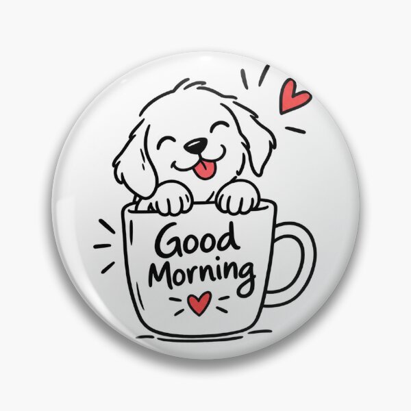 Item preview, Good Morning Puppy Coffee designed and sold by Down Zero.