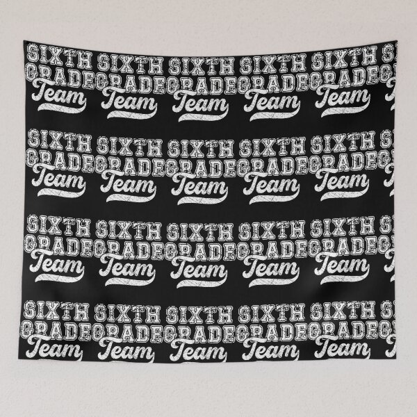 Item preview, Kids Teacher Sixth Grade Retro Back To School Team 6Th Grade designed and sold by snailslowdance.