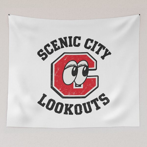 Item preview, Scenic City Lookouts Vintage Varsity Letter C Eyes Design designed and sold by LunaBeautiful.