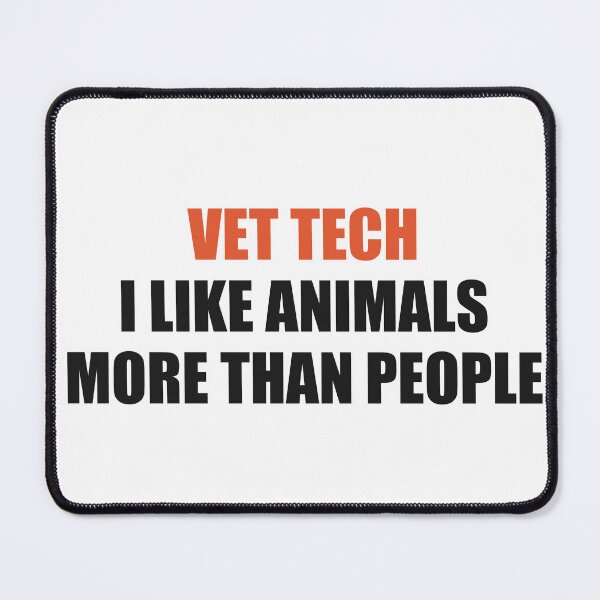 Item preview, Funny Vet Tech Shirt I Like Animals More Than People designed and sold by Alphakenon.