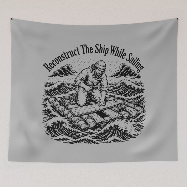 Item preview, reconstruct the ship while sailing designed and sold by MeaningIsUse.