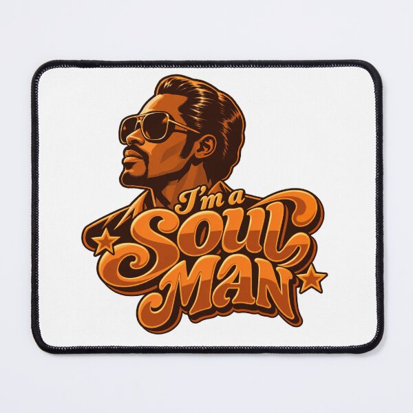 Item preview, I’m a Soul Man – Retro Soul Music Design designed and sold by mygiftideas.
