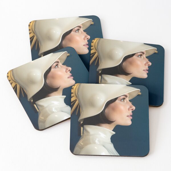 Item preview, White Latex Cloche Hat – Art Deco Sunburst Print designed and sold by Magic-Reality.