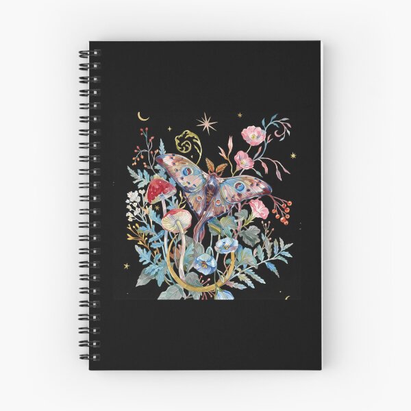 Item preview, Floral Moth Garden designed and sold by honeyweet.