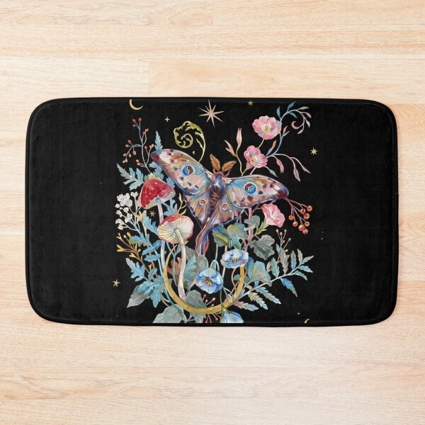 Item preview, Floral Moth Garden designed and sold by honeyweet.