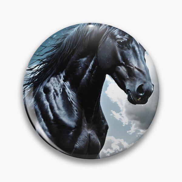 Item preview, But the big black horse said, "Look this way" - He said, "Hey lady, will you marry me?" 49 designed and sold by deep-sea-birds.