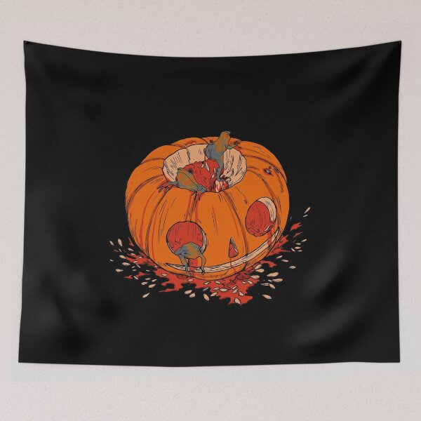 Item preview, Pumpkin Blood Splash designed and sold by honeyweet.