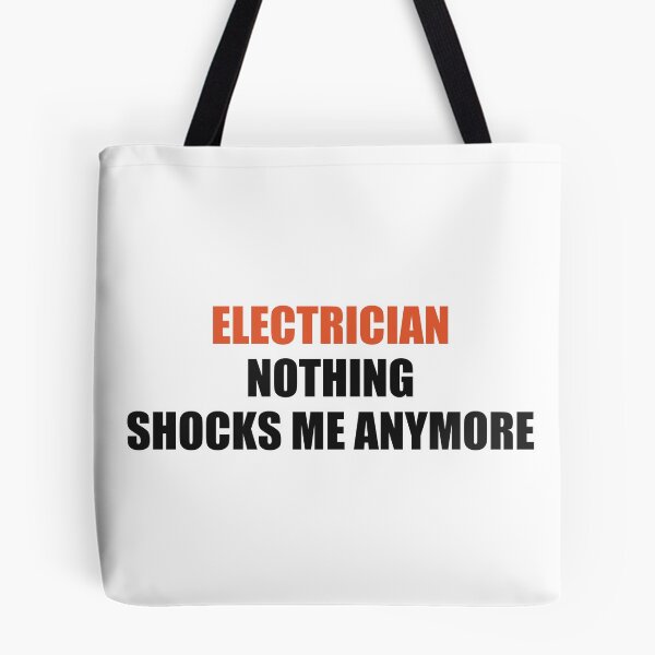 Item preview, Funny Electrician Shirt Nothing Shocks Me Anymore designed and sold by Alphakenon.