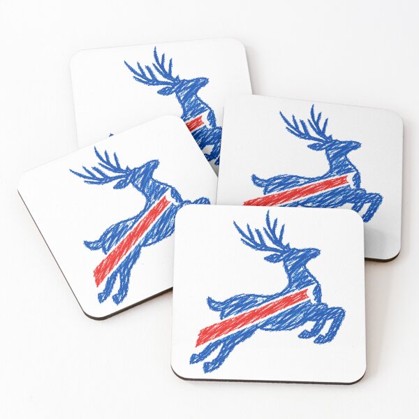 Item preview, Buf.falo Bills Mafia Reindeer Christmas Art designed and sold by ChrisNikolaus.