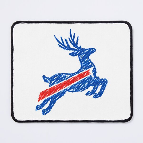 Item preview, Buf.falo Bills Mafia Reindeer Christmas Art designed and sold by ChrisNikolaus.