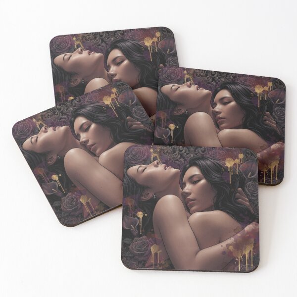 Item preview, LeneRan MieAya Hold Me Thai GL Series Actress Lgbtq+ Comic Book Art Home Wall Decor Print Poster Pride TV Series Movie Music designed and sold by Mind Space.