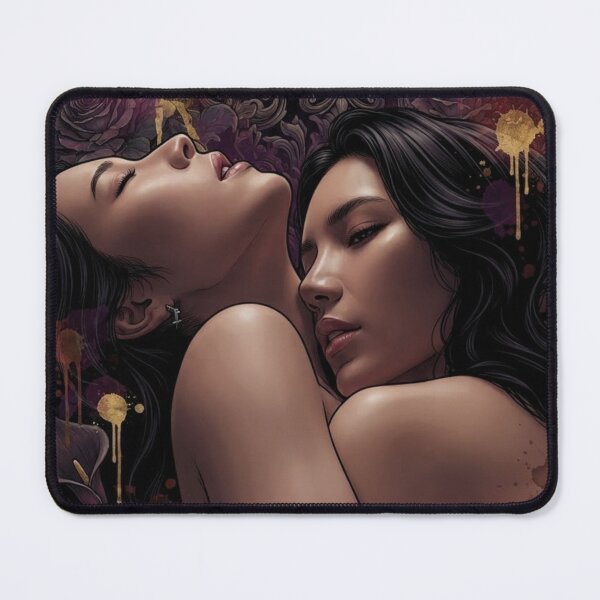Item preview, LeneRan MieAya Hold Me Thai GL Series Actress Lgbtq+ Comic Book Art Home Wall Decor Print Poster Pride TV Series Movie Music designed and sold by Mind Space.