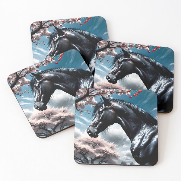 Item preview, But the big black horse said, "Look this way" - He said, "Hey lady, will you marry me?" 50 designed and sold by deep-sea-birds.