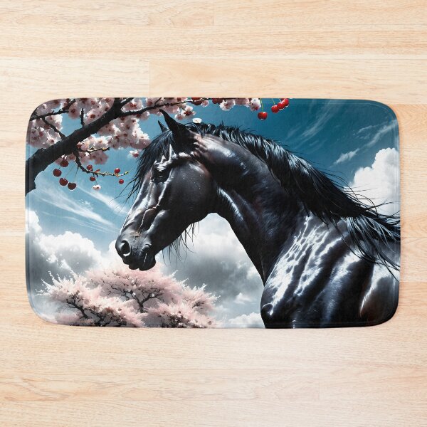 Item preview, But the big black horse said, "Look this way" - He said, "Hey lady, will you marry me?" 50 designed and sold by deep-sea-birds.