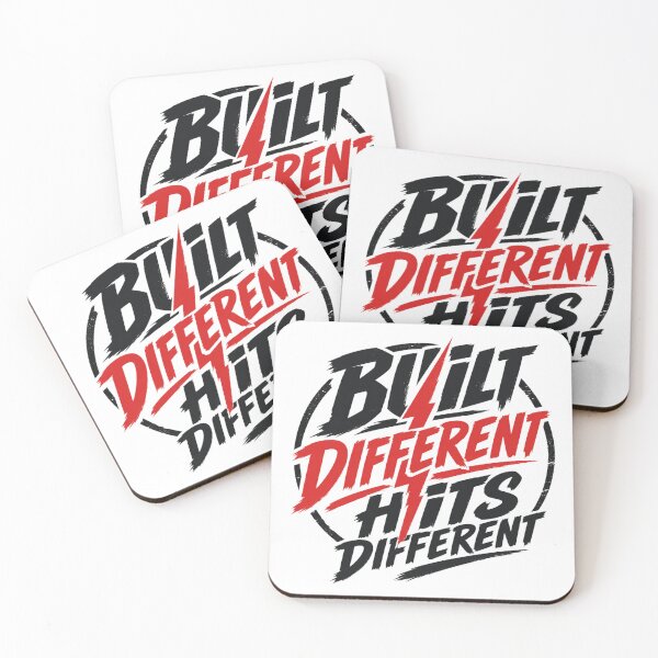 Item preview, Built Different Hits Different Gym & Streetwear Graphic designed and sold by Thompika.
