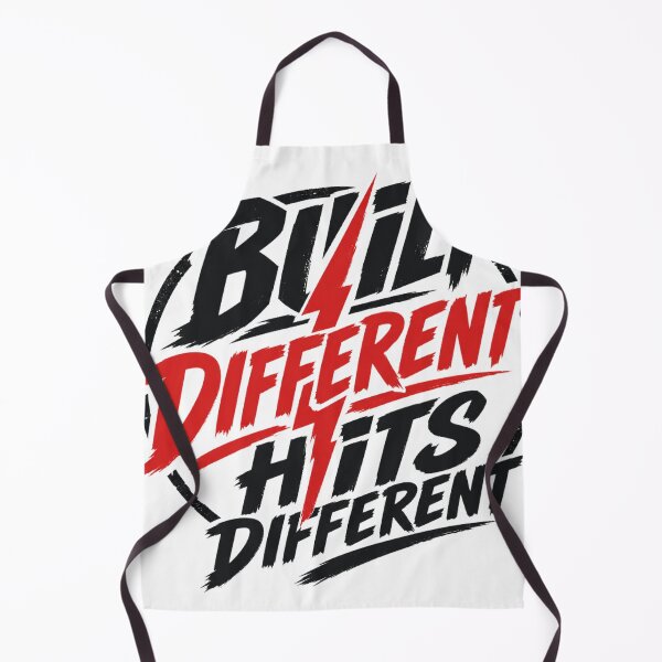 Item preview, Built Different Hits Different Gym & Streetwear Graphic designed and sold by Thompika.