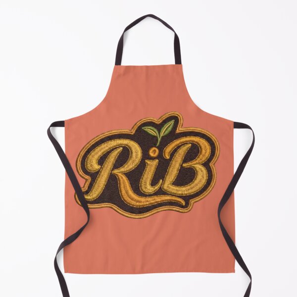 Item preview, Vintage Mustard Script Emblem Botanical Design designed and sold by Rib-Brand.