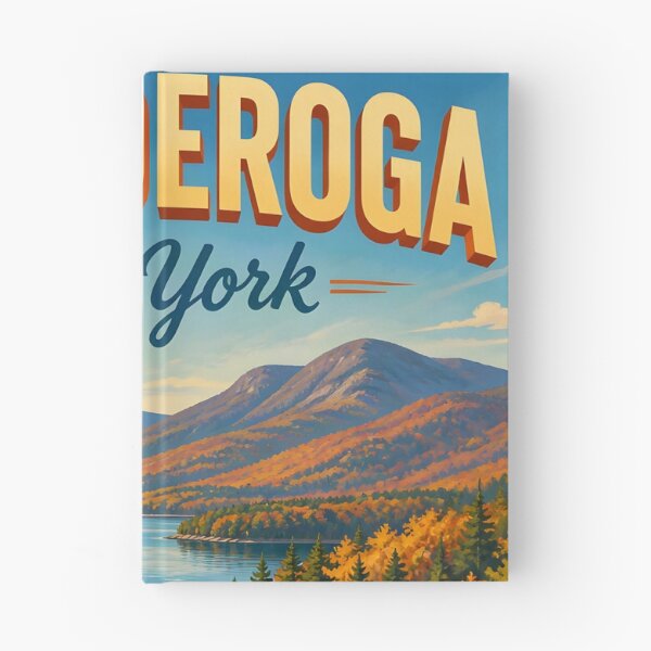 Item preview, Ticonderoga, New York: Scenic Travel Poster designed and sold by LSVart.