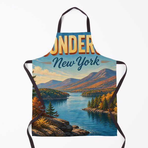 Item preview, Ticonderoga, New York: Scenic Travel Poster designed and sold by LSVart.
