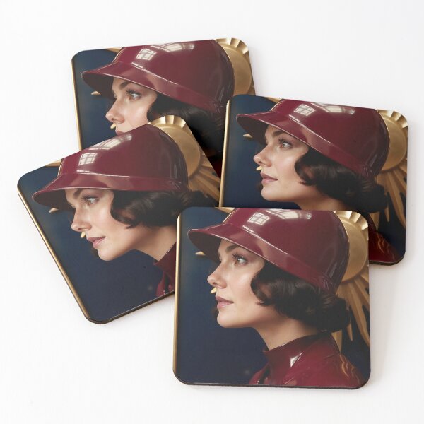 Item preview, Burgundy Latex Coat – 1920s Art Deco Glamour designed and sold by Magic-Reality.