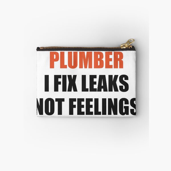 Item preview, Funny Plumber Shirt I Fix Leaks Not Feelings designed and sold by Alphakenon.