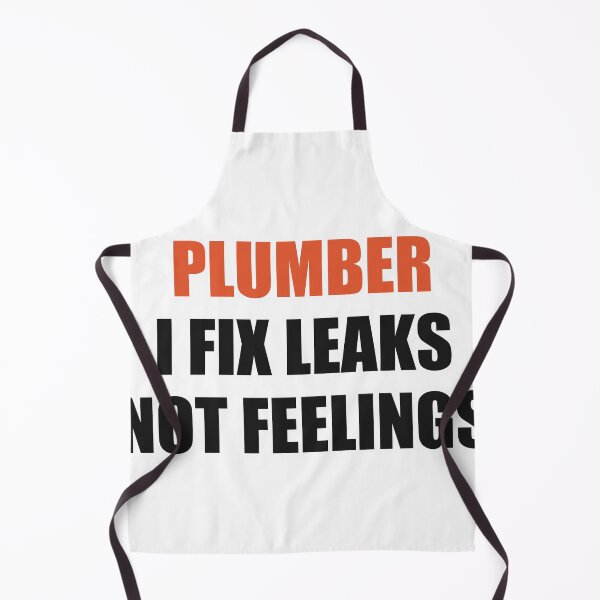 Item preview, Funny Plumber Shirt I Fix Leaks Not Feelings designed and sold by Alphakenon.
