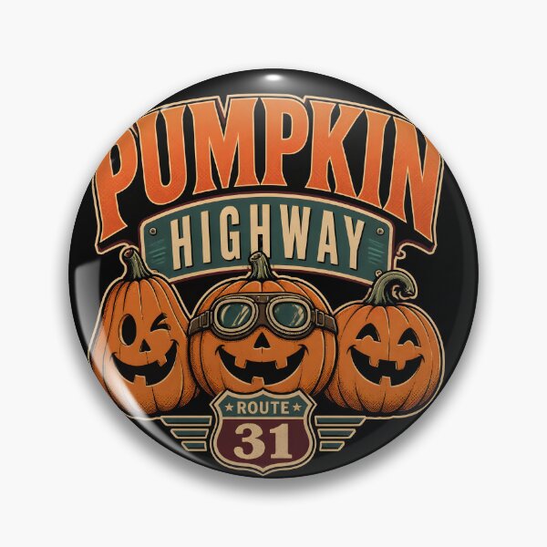 Item preview, Pumpkin Highway Fall Road Trip Spooky Pumpkin Patch Gift designed and sold by LiviuGligoros.