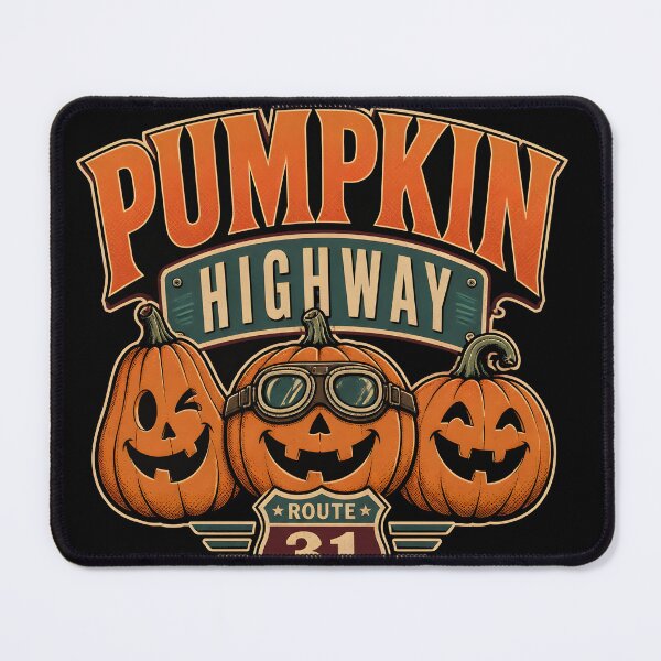 Item preview, Pumpkin Highway Fall Road Trip Spooky Pumpkin Patch Gift designed and sold by LiviuGligoros.