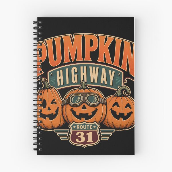 Item preview, Pumpkin Highway Fall Road Trip Spooky Pumpkin Patch Gift designed and sold by LiviuGligoros.