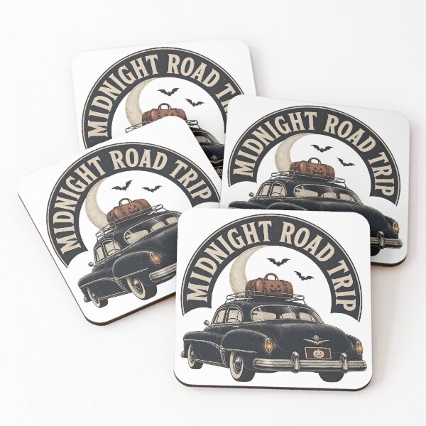 Item preview, Midnight Road Trip Dark Spooky Highway Night Drive Gift designed and sold by LiviuGligoros.