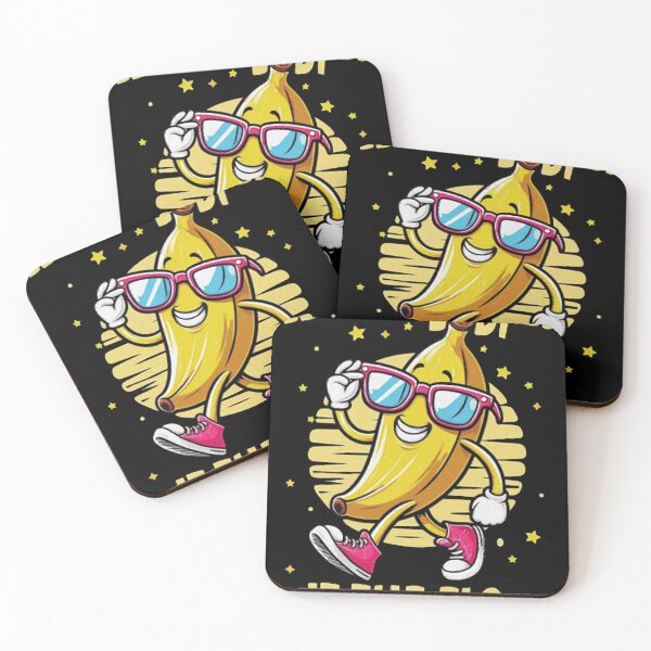 Item preview, Funny Cartoon Banana Sunglasses Dance Slogan Art designed and sold by PetraHerzogf.