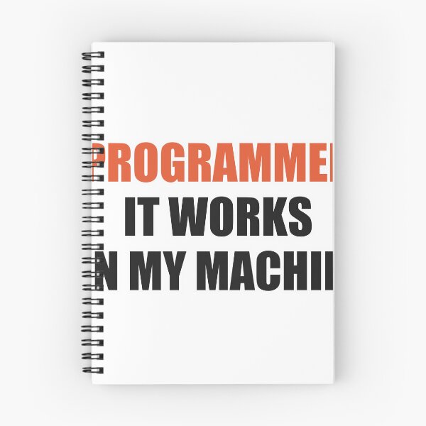 Item preview, Funny Programmer Shirt It Works On My Machine designed and sold by Alphakenon.
