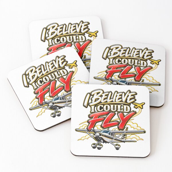 Item preview, I Believe I Could Fly – Aviation Inspiration designed and sold by mygiftideas.