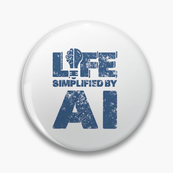 Item preview, Distressed Tech Typography AI Brain Lightbulb Graphic designed and sold by PetraHerzogf.