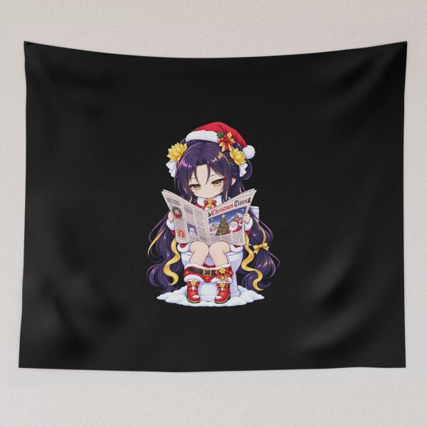 Item preview, Kou Reirin Though I Am an Inept Villainess Christmas Newspaper designed and sold by SolenneAzur.
