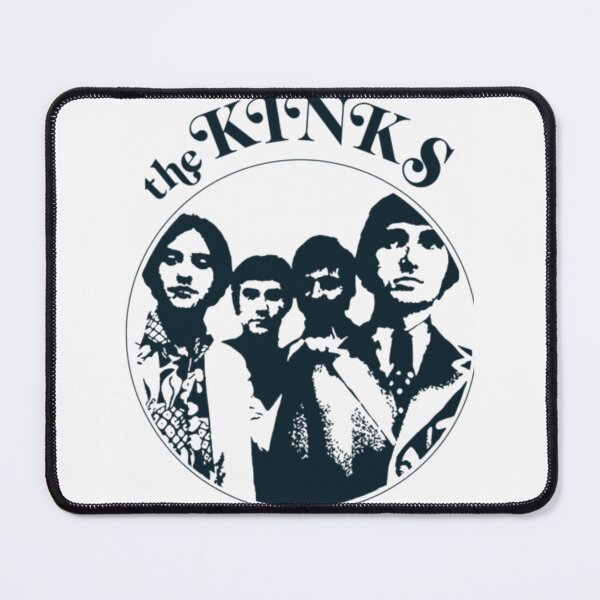 Item preview, The Kinks Monochrome Band Portrait Design designed and sold by MitchellmvDesig.