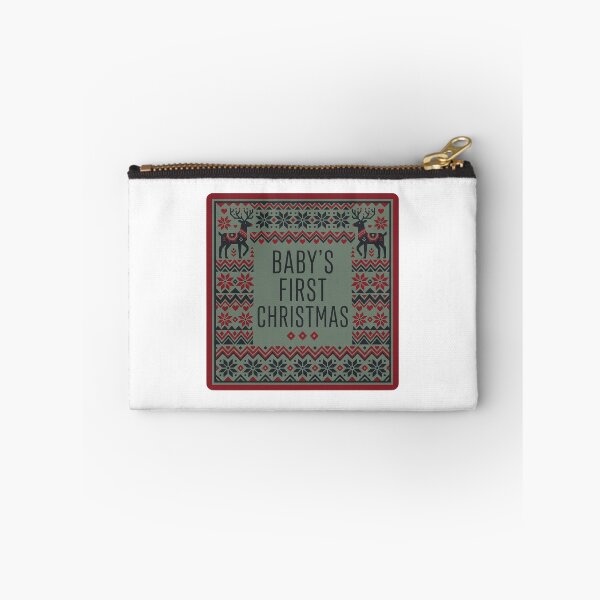 Item preview, Baby's First Christmas — Nordic Knit Pattern designed and sold by TheCalmEdit.