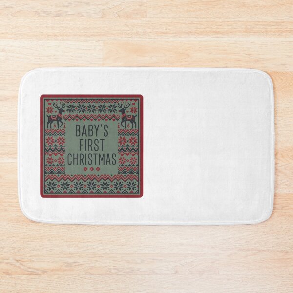 Item preview, Baby's First Christmas — Nordic Knit Pattern designed and sold by TheCalmEdit.
