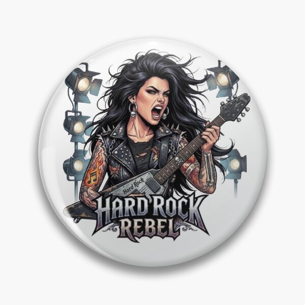 Item preview, Hard Rock Rebel — Female Rocker designed and sold by CHRIST5000.