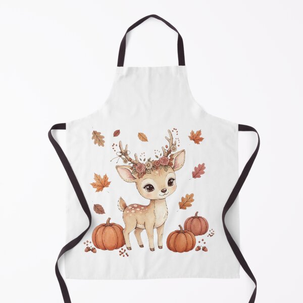 Item preview, Cottagecore Deer & Autumn Leaves — Cozy Woodland Aesthetic Design designed and sold by Sweet Blob Co.
