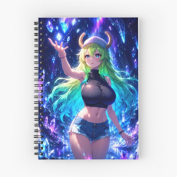 Item preview, Lucoa Miss Kobayashi Dragon Maid Crystal Cavern Magic designed and sold by SolenneAzur.