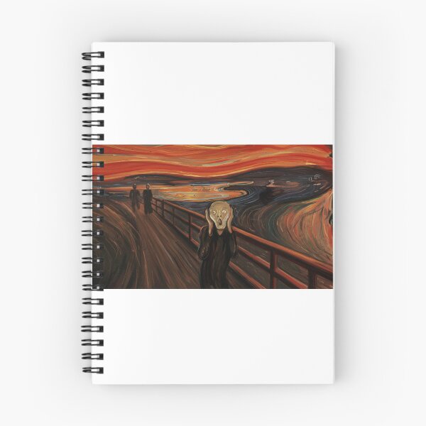 Item preview, The Scream Edvard Munch designed and sold by VickyKuhnart.