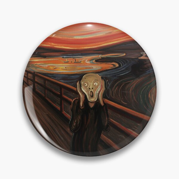 Item preview, The Scream Edvard Munch designed and sold by VickyKuhnart.