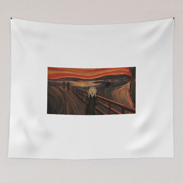 Item preview, The Scream Edvard Munch designed and sold by VickyKuhnart.