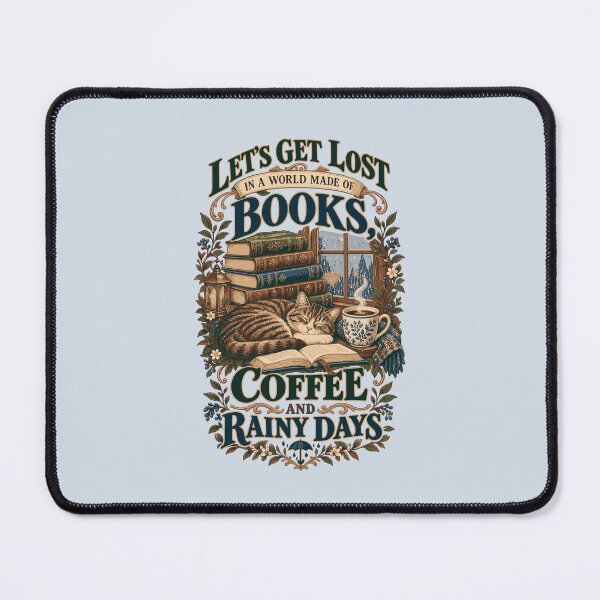 Item preview, Books, Feline-Friends, Rainy-Days and Coffee Drinks designed and sold by taiche.