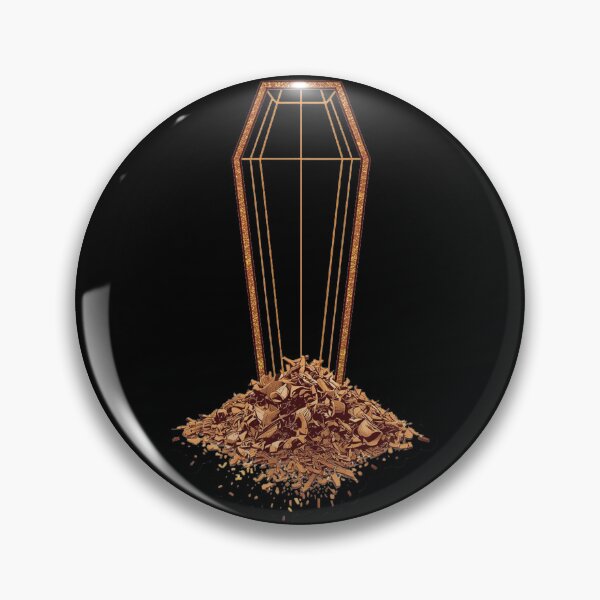 Item preview, wooden coffin illustration designed and sold by MeaningIsUse.