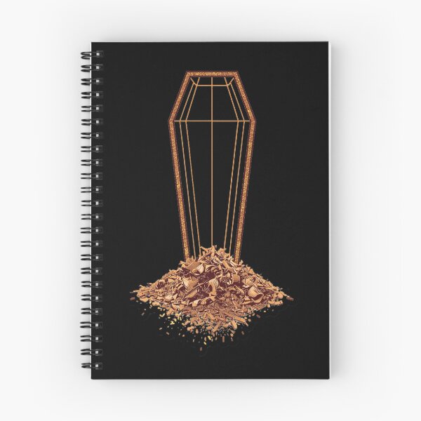 Item preview, wooden coffin illustration designed and sold by MeaningIsUse.